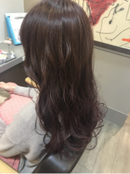 ベリーピンクとバイオレットで春カラー♪_20180309_1